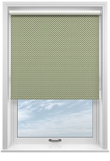 Ted Baker Palm Geo, Green - Twist&Fit Roller Blind